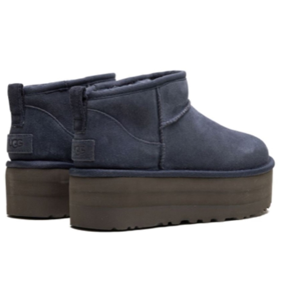UGG classic ultra mini platform eve blue boots new